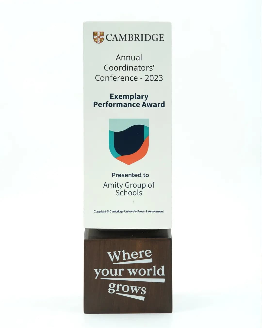 Exemplary Performance Award