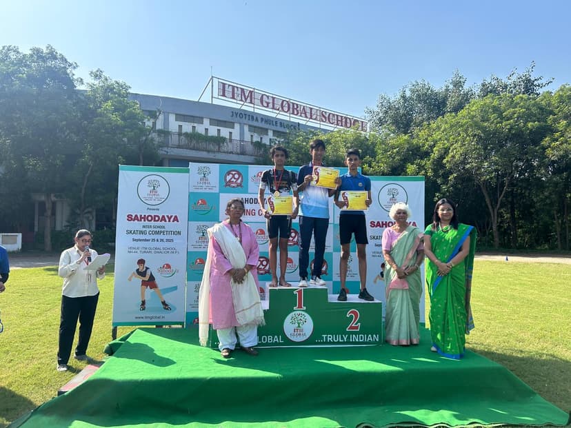Outstanding Performance at Sahodaya Inter School Skating Competition